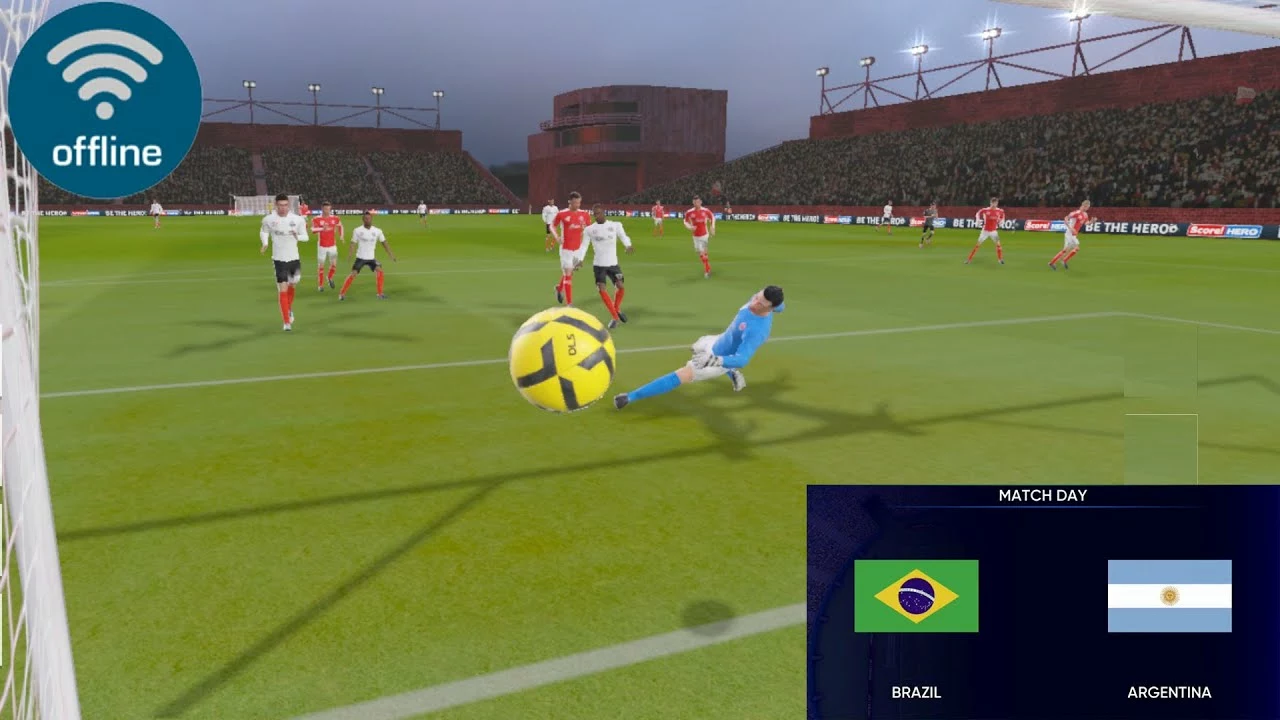 Which is the best Android offline soccer game?